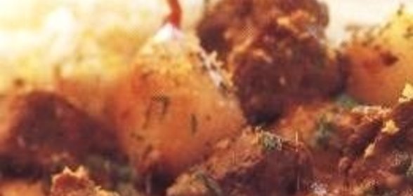 Ветчина с бататом