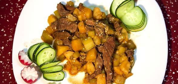 Мясо по-японски