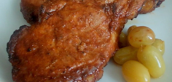 Свинина на кости с вкуснейшим маринадом