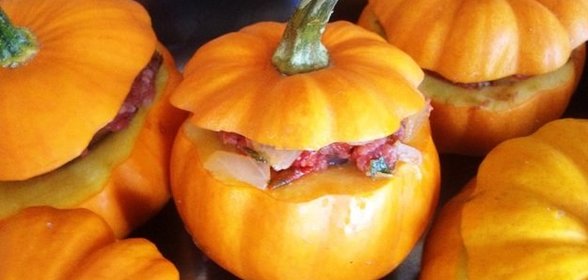 Фаршированные мини-тыквы