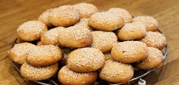 Печенье с кунжутом